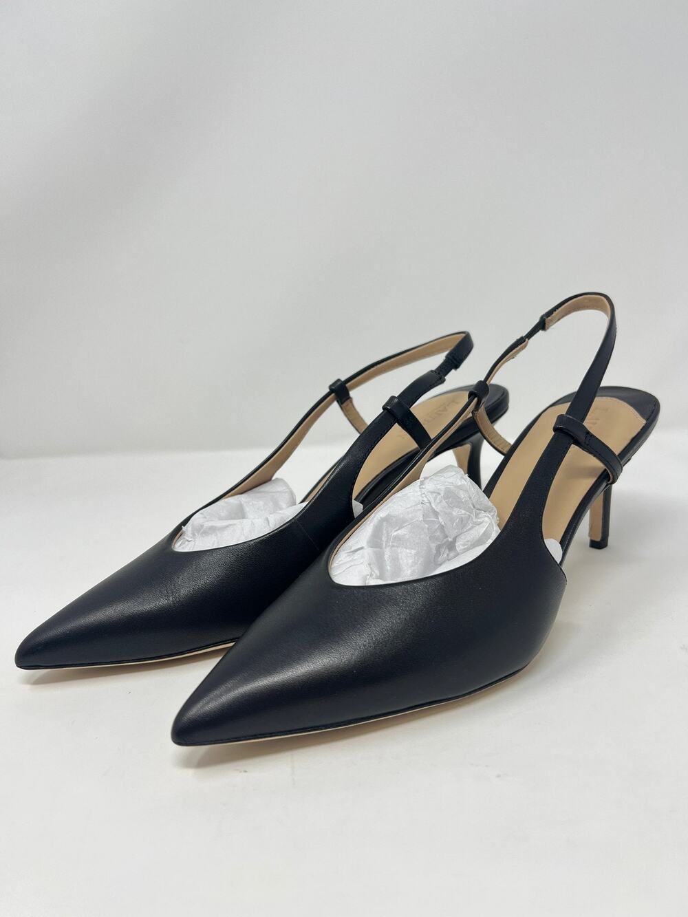 Lauren Ralph Lauren Women's 9B Khloe Black Slingback Pumps